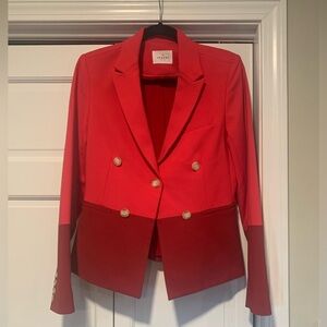Argent women’s size 10 pink and red color block blazer